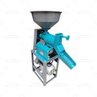 Fraiseuse de riz brun monophasée à petite échelle éplucheuse de maïs sec décortiqueuse de riz noir soja peau de haricot machine à éplucher le blé