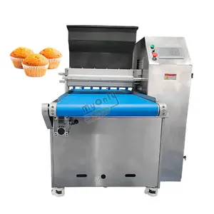 Full Automatic Cookie Cup Cake Muffin Batter Drop Bakery Maker Dispensar Cake Fill Machine