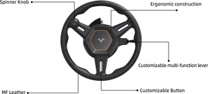 Nouveau système de direction automatique compatible avec le système de pilotage automatique Isobus pour tracteurs agricoles - Product Image 6