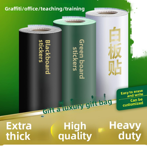 Adesivo da parete lavagna lavagna impermeabile moderna lavagna riciclabile UV rivestito per ufficio materiale didattico gesso Poster del Campus - Product Image 3