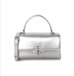 2025 tendance luxe en cuir PU sac à main <span class=keywords><strong>Mona</strong></span> <span class=keywords><strong>Lisa</strong></span> grande capacité unique épaule rabat serrure sac à la mode dame sac à bandoulière - Product Image 6