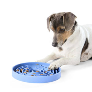 Yavaş besleyici köpek maması kaseleri, evcil hayvan besleme yavaşlatmak, evcil hayvan yemek kasesi, labirent köpek bulmaca besleyici - Product Image 3