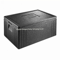 Paket Flip Food Grade Pabrik Kustom Pelindung Kotak Lipat Busa Epp Dada Es untuk Penyimpanan Bir