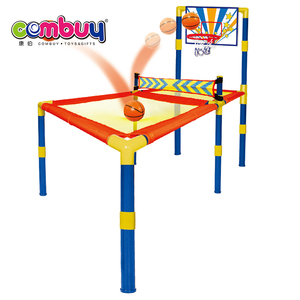 Gioco sportivo 3 in 1 tavolo da ping pong giocattolo da basket con palla da lancio - Product Image 3