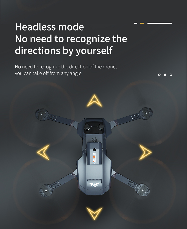 JJRC H106 Drone, headless mode no need to recognize the directions by yourself . you