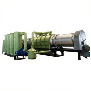 Planta Completa de Pirólisis, Máquina Extrusora de Briquetas de Carbón Vegetal, Aserrín, Polvo de Bambú, Carbón en Trozos, Motor de Acero Inoxidable - Product Image 1