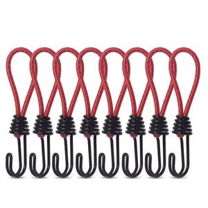 Cordes élastiques en caoutchouc de haute qualité pour l'extérieur, résistantes, avec crochets - Product Image 1