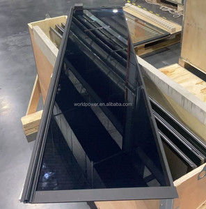 PWSOLAR Precio de Fábrica HJT PERC Half Cell CdTe Película Delgada Tejas Solares HBC IBC 100W-110W BIPV Bifacial MWT Solar ASP-SST1-blac - Product Image 3