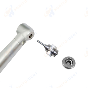 Pieza de mano de alta velocidad LED de rodamiento de cerámica tipo botón de suministro dental de buena calidad con triple rociador de agua - Product Image 6