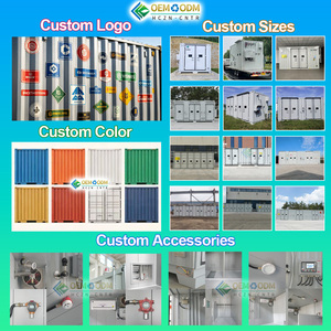 2026 Huacan OEM Cargo <strong>Shipping</strong> Container Intermodal Transport Steel <strong>Box</strong> 10ft 20ft Prefabricated Modular House Storage Container - Product Image 3