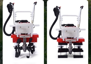 Pequeño cultivador rotativo de mano para huerto, cortacésped eléctrico a gasolina - Product Image 5