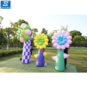 3pcs Set Inflatable Advertising Flowers Balloon Inflatable Alice's Adventures <strong>in</strong> Wonderland Stage Play Decoration <strong>Flo</strong> - Product Image 3