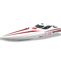 Perahu Rc Remote Control Besar Kecepatan Rtr 2.4G Kualitas Tinggi dengan Balap Elektrik Brushless 2-CH untuk Mainan Anak-anak Dewasa