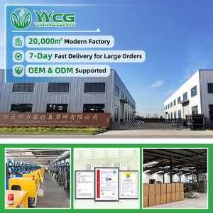 ใบไม้เลียนแบบหวายเทียม ทำจากพลาสติก PE คุณภาพสูง สำหรับตกแต่งภายนอกอาคาร 12 ก้านต่อโหล - Product Image 5