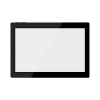 Écran tactile mural en aluminium 10 pouces Android WiFi Tablet RK3568 Kiosque LCD Panneau de commande tactile pour système IOT
