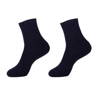 Chaussettes pour hommes de longueur moyenne en coton et polyester, chaussettes de travail, vente en gros d'usine chinoise, prix les plus bas