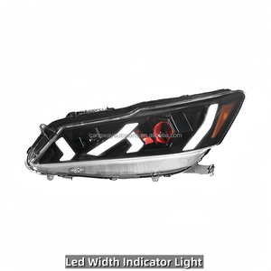 Ensemble de lampe frontale Accord blanc modifié pour phare <span class=keywords><strong>Honda</strong></span> Accord 9e génération et demi 2016-2017 - Product Image 4