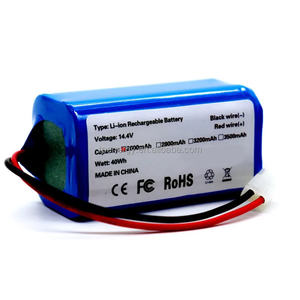 Batterie 14.4V 3000mah pour Xiaomi <span class=keywords><strong>Mijia</strong></span> <span class=keywords><strong>G1</strong></span> Balayage Robot Aspirateur H18650CH 4S1P <span class=keywords><strong>Mi</strong></span> Robot Aspirateur-Vadrouille Essentiel MJSTG1 - Product Image 3