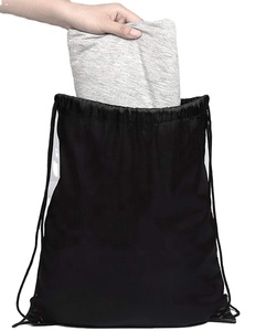 Custom Waterproof Polyester <b>Drawstring</b> Sports Gym Basketball Bag Logo Sturdy Travel Outdoor Accessories Storage Book <b>Backpack</b> - Product Image 4