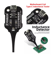 Testeur d'inductance à condensateur T005 DC 5V, détecteur rapide d'induction électromagnétique pour carte mère, réparation de téléphone portable, mesureur d'inductance