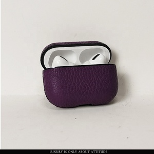 Design élégant vente chaude en cuir <span class=keywords><strong>togo</strong></span> véritable pour <span class=keywords><strong>housse</strong></span> pour airpod Pro étui en cuir fait main pour <span class=keywords><strong>housse</strong></span> d'écouteur - Product Image 3