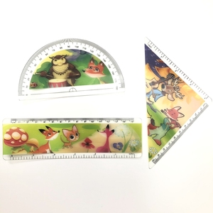 Règle 3d circulaire de haute qualité, règle 5d, pour écoliers - Product Image 3