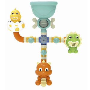 Drôle bébé salle <span class=keywords><strong>de</strong></span> <span class=keywords><strong>bain</strong></span> douche temps dinosaure douche <span class=keywords><strong>bain</strong></span> jouets intérieur jouer épissage <span class=keywords><strong>tuyaux</strong></span> pour les enfants - Product Image 3