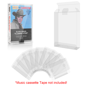 Estuche <span class=keywords><strong>de</strong></span> almacenamiento <span class=keywords><strong>de</strong></span> plástico PET transparente para Music Audio Cassette Famicom Genesis Cartuchos <span class=keywords><strong>de</strong></span> tarjetas <span class=keywords><strong>de</strong></span> juego-Caja <span class=keywords><strong>de</strong></span> exhibición protectora - Product Image 2