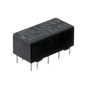 Relé de Propósito General G6AK-274P-STLT-US DC5 DPDT 2A 5V, Especialmente Diseñado para Relés de Señal, Relés de hasta 2 Amperios - Product Image 1