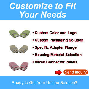 Zifonic Sc/Lc/Fc/St Glasvezeladapter & Koppeling Voor E2000/Mu/Mpo-Connectoren Patchpaneel Met Fth Internet (13 Maanden Garantie) - Product Image 5