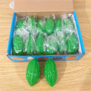 ของเล่นคลายเครียดบีบได้สำหรับใช้ในช่องลมของเล่นบวบขมผักจำลองทรงลูกบอลกลวงอุปกรณ์ประกอบฉากแบบหนา - Product Image 2