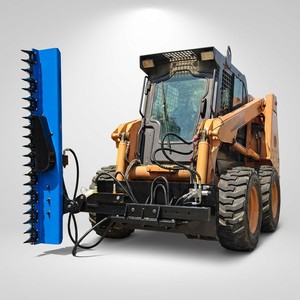 Accessoire de taille-haies hydraulique pour <span class=keywords><strong>mini</strong></span>-chargeuse, taille-arbres et arbustes pour l'aménagement paysager et les vergers, fixation rapide universelle - Product Image 5