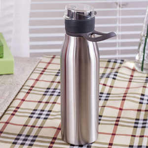 Bouteille d'eau sportive, tasse isotherme d'extérieur, poignée personnalisable avec logo, bouteille d'eau sportive isolée monocouche en gros - Product Image 6