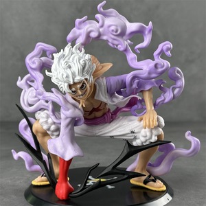 Para Sun God Nika en cuclillas postura carretera volando cinco lucha fruta despertar animación hecho a mano PVC modelo adornos nuevo - Product Image 6