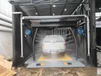 Nouvelle machine de lavage de voitures automatique sans contact de type tunnel, intelligente, rapide et à grande capacité, vente directe d'usine