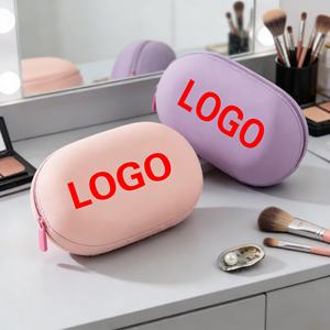 Nueva Bolsa de Maquillaje de Silicona Personalizada con Logotipo, Bolsa de Cosméticos de Viaje, Bolsa para Accesorios, Bolsa de Maquillaje, Organizador de Maquillaje Bonito - Product Image 2