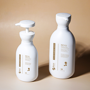 Bán Buôn 300Ml 500Ml Hình Bầu Dục Trắng HDPE Cơ Thể Rửa Bơm Chai Rỗng Dầu Gội Đầu Và Điều Hòa Container - Product Image 5