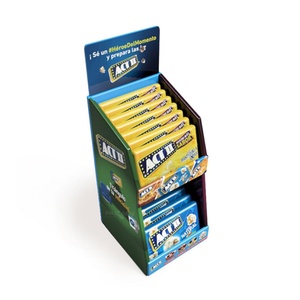 High Quality Foldable & Eco-Friendly Cardboard <b>Counter</b> Top Display Rack for Food for Showcase and Retail - Product Image 2