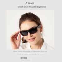 Lunettes de traduction IA M6Pro avec écouteurs à conduction osseuse, idéales pour le cyclisme et la conduite, multilingues