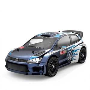MJX Hyper Go 1:14 Escala 14304 Polo R WRC 4WD Camioneta RC de Rally con Chasis Metálico, Motor sin Escobillas, Giroscopio G3, Luces LED, Cargador, 2 Canales - Product Image 1