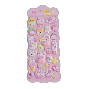Adesivo 3D Morbido a Forma di <span class=keywords><strong>Orso</strong></span> Cartone Animato, Divertente Decorazione per Cover Telefono per Bambini, Casa, Ufficio, Lavoro, Adesivo Personalizzato - Product Image 6