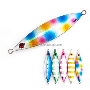 MISTER JIGGING 핫 세일 도매 160g 180g 200g 250g 메탈 지그 슬로우 피치 지그 루어 리드 낚시 미끼