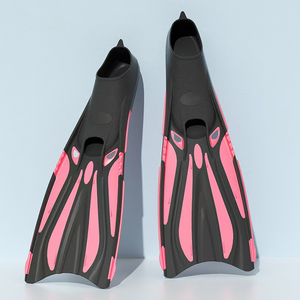 Diseño clásico Swim Flipper Snorkel Buceo Aletas de natación Hoja larga Aletas de buceo gratis - Product Image 5