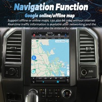 Autoradio Android 13 avec écran Tesla pour Ford F150 F-150 2016-2021, navigation automatique GPS, lecteur vidéo stéréo, lecteur DVD, autoradio multimédia