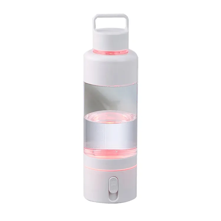 Portable 500ml H2 Water Maker Spe Pem Hydrogen Water Bottle Generator