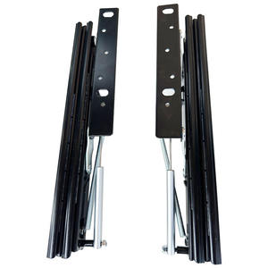 Modern DIY extensível mesa de jantar Kit Ball Bearing Primavera Extensão Lift Space-Saving Rail Bracket para sala Apartamento - Product Image 1