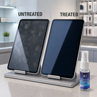 Protecteur d'écran liquide de qualité industrielle A1, nano micro-silice, essence céramique invisible modifiée anti-rayures, Guangdong