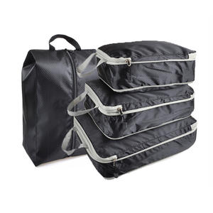 3pcs Cubes d'emballage de compression pour le stockage de voyage Organisateur Sac Set Valise Bagages Vêtements Chaussures Emballage Cube pour économiser de l'<span class=keywords><strong>espace</strong></span> - Product Image 6