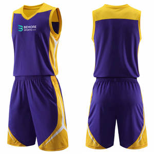 Uniforme de Baloncesto Deportivo Ligero de Diseño Personalizado para Equipos, Suministro Directo de Fábrica, Uniforme de Baloncesto a Bajo Precio en Venta - Product Image 1