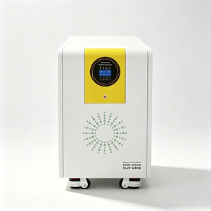 อินเวอร์เตอร์พลังงานแสงอาทิตย์แบบไฮบริดออลอินวัน 12KW 32KWH 51.2V แบตเตอรี่ลิเธียม LiFePO4 ระบบกักเก็บพลังงานภายในบ้านพร้อมระบบชาร์จ MPPT - Product Image 4